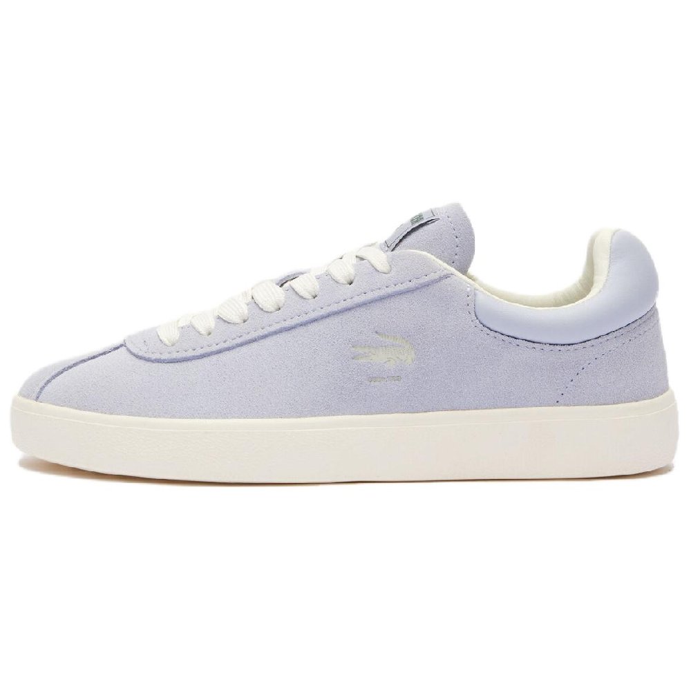 LACOSTE Baseshot Low-Top Skateboard Shoes Women's Light Purple