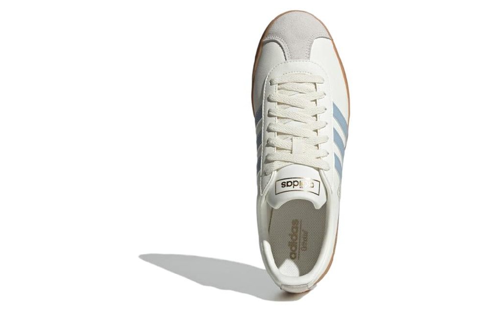 Adidas Vl Court Classic Off White Wonder Blue Gold Metallic