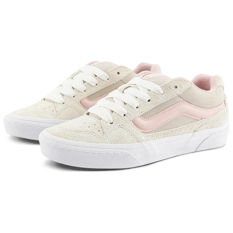 Vans Caldrone Anti Slip Wear Resistant Low Top Skateboard Shoes Women's Beige Pink купить в интернет-магазине Yoocart с быстрой доставкой по России.