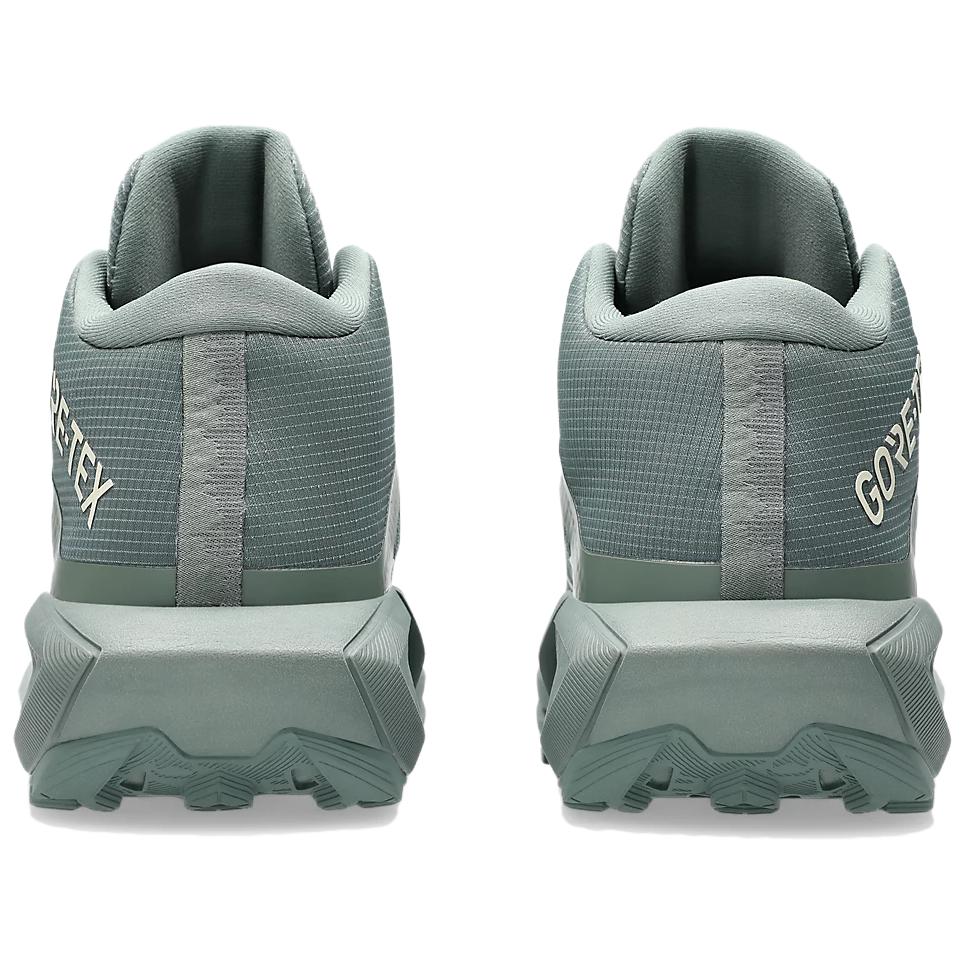 ASICS GEL TRABUCO Wear resistant And Waterproof Mid top Trail Running Shoes Men's Gray Green купить в интернет-магазине Yoocart с быстрой доставкой по России.