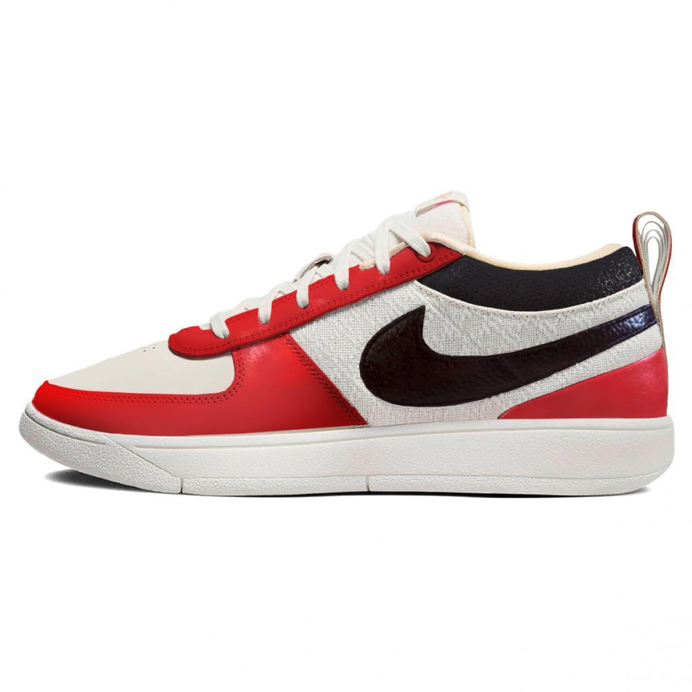 Nike Book 1 Basketball Shoes Men Low Top Red/Black/Beige