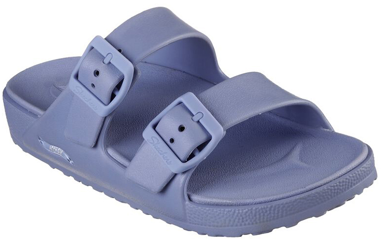 Skechers Foamies Rubber Sole Slide Slippers Women's White