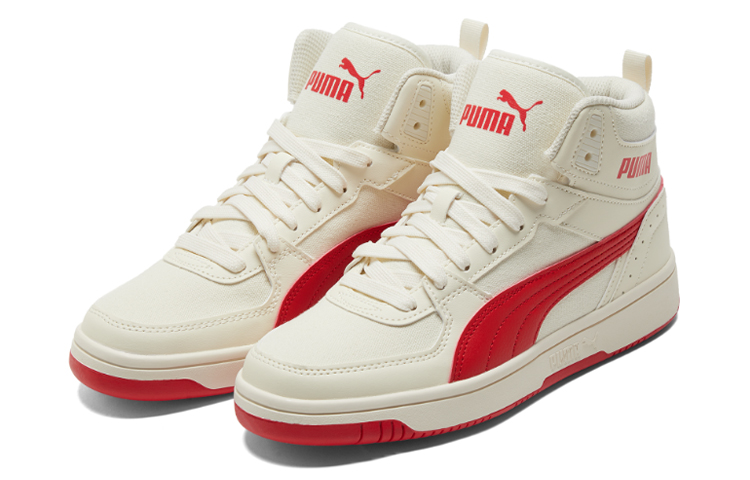 PUMA Rebound Joy Cv 'Whisper White High Risk Red'