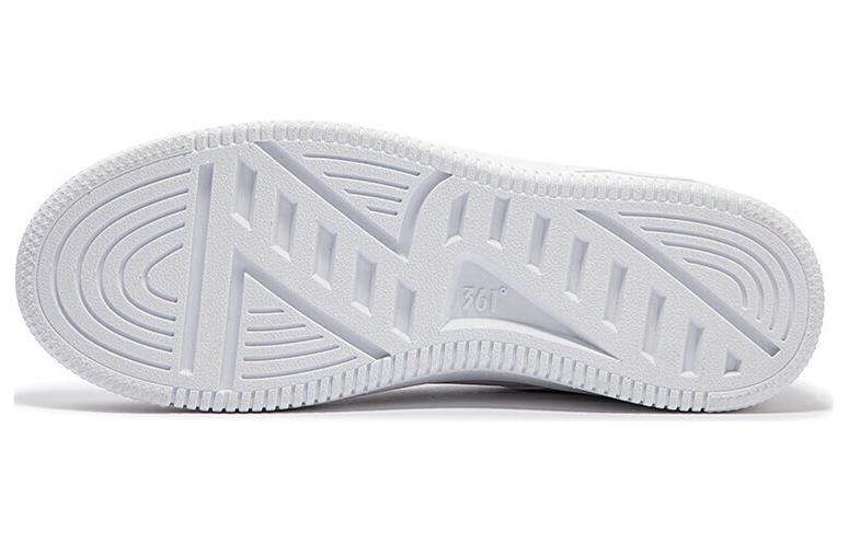 361° Abrasion Resistant Breathable Low top Skateboard Shoes Men's White