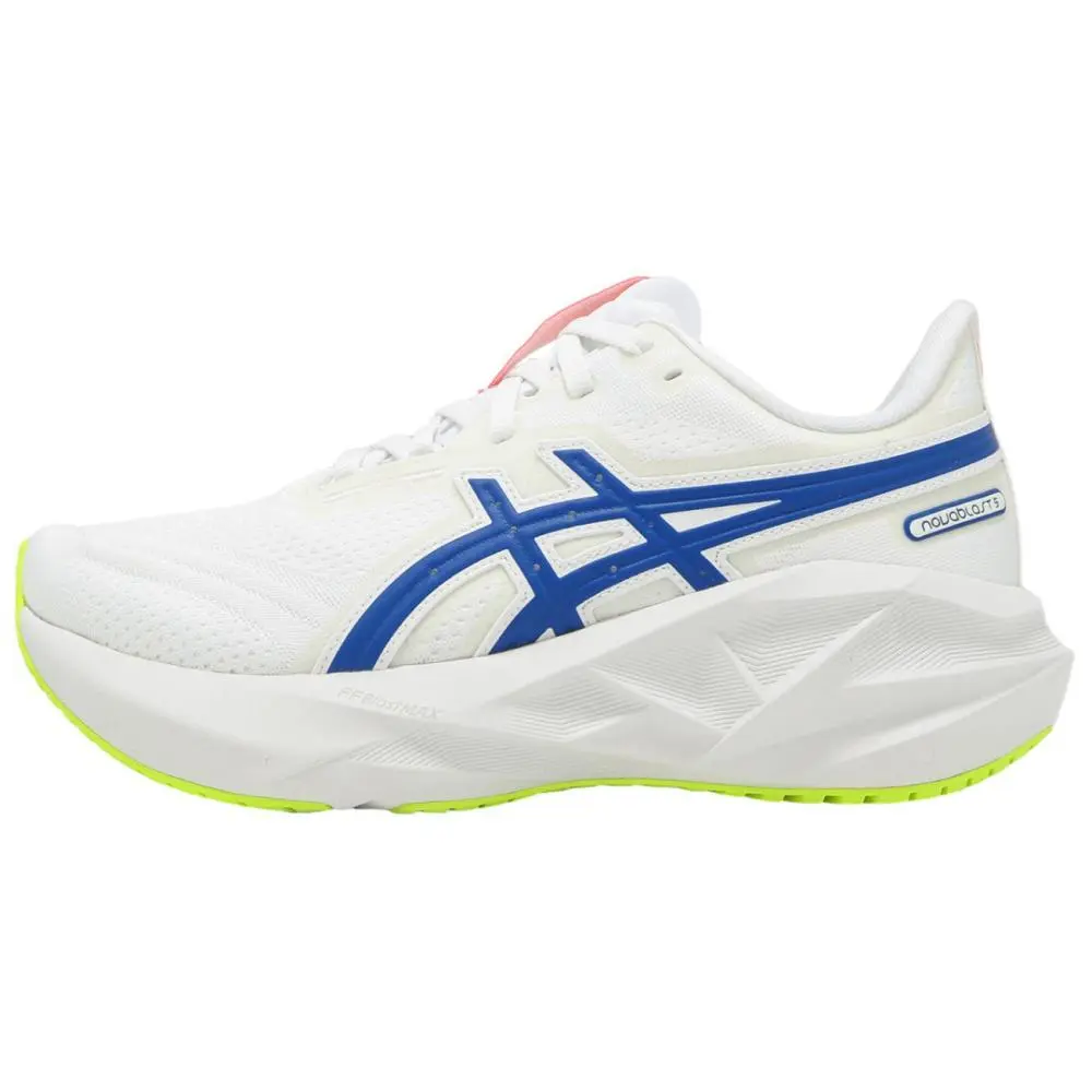 Asics NOVABLAST 5 Abrasion Resistant Breathable Support Running Shoes Women's White