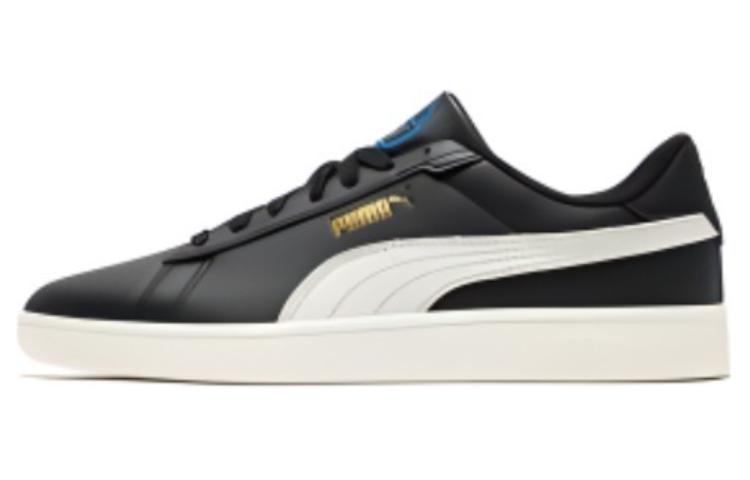 PUMA Smash 3.0 Anti-Slip Wear-Resistant Low-Top Skateboard Shoes Unisex Black
