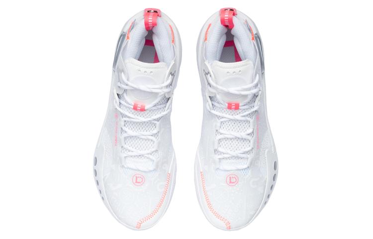 LiNing Shadow 3 Cushioned Slip Resistant Abrasion Resistant Mid Top Basketball Shoes Men's Standard White купить в интернет-магазине Yoocart с быстрой доставкой по России.
