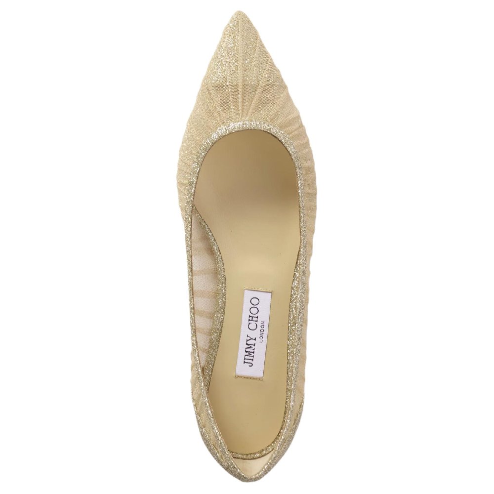 Jimmy Choo LOVE Casual Single Shoes Women's Yellow