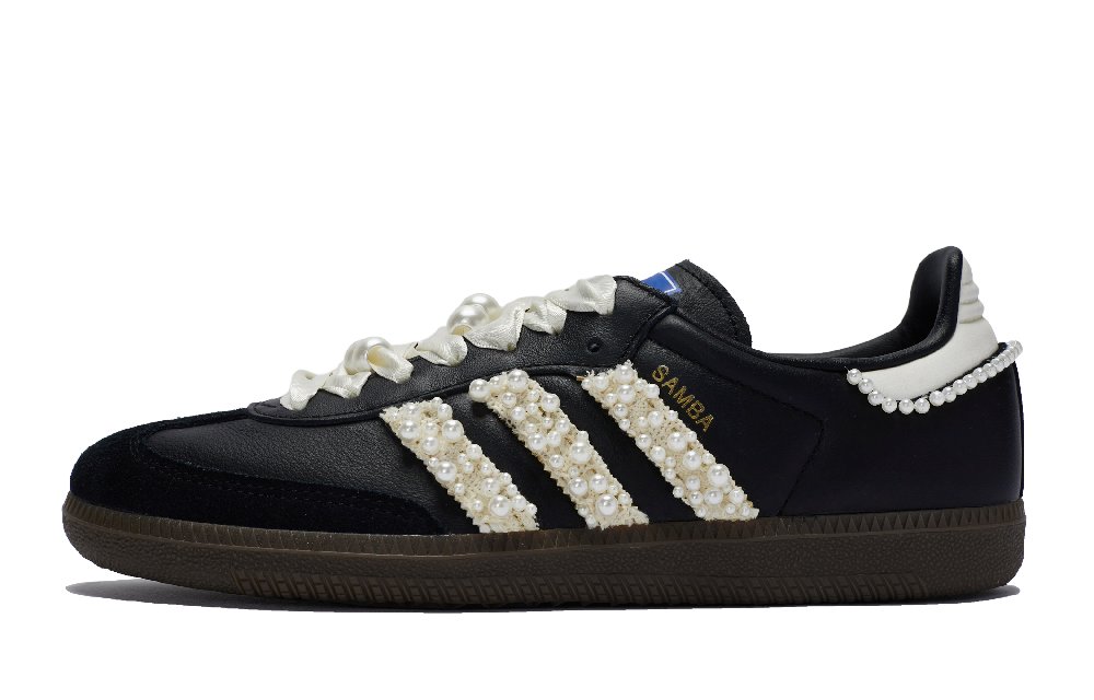 Adidas Originals Samba 811 Manufacture Moonstone Variations Low-Top Skateboard Shoes Unisex Black White