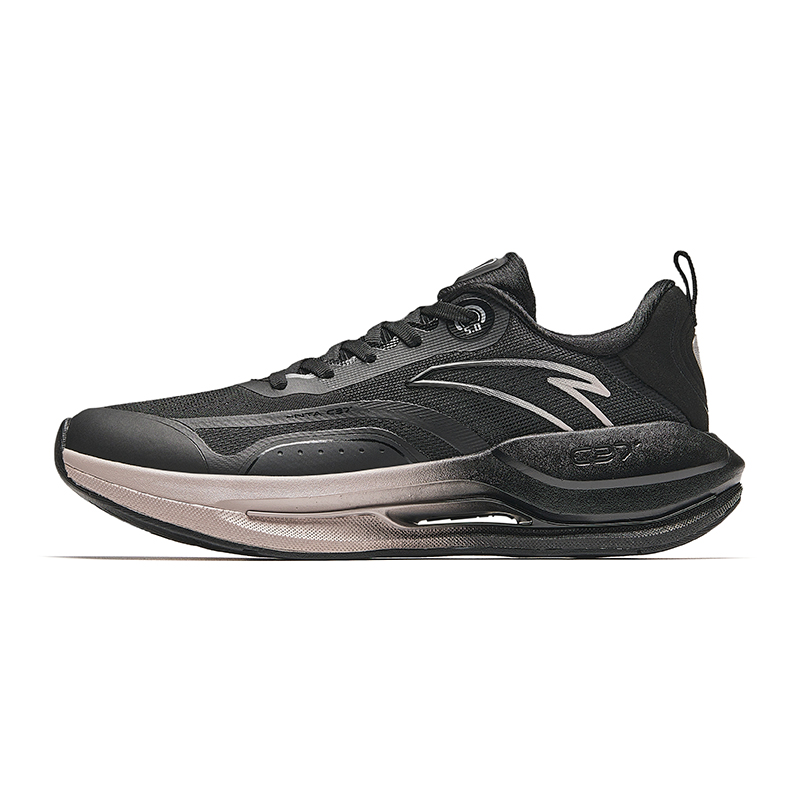 Anta Running Collection Anti-Slip Wear-Resistant Low-Top Casual Running Shoes Women's Black Pink