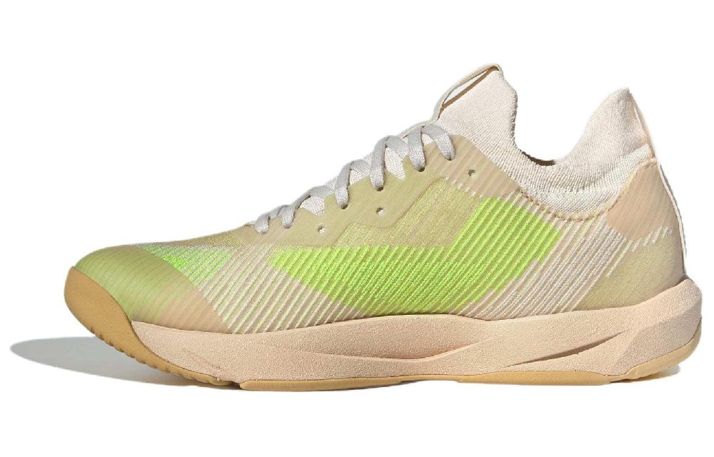 Adidas RAPIDMOVE ADV Adv Trainer Cushioning Anti-Slip And Wear-Resistant Low-Top Training Shoes Women's Yellow Green