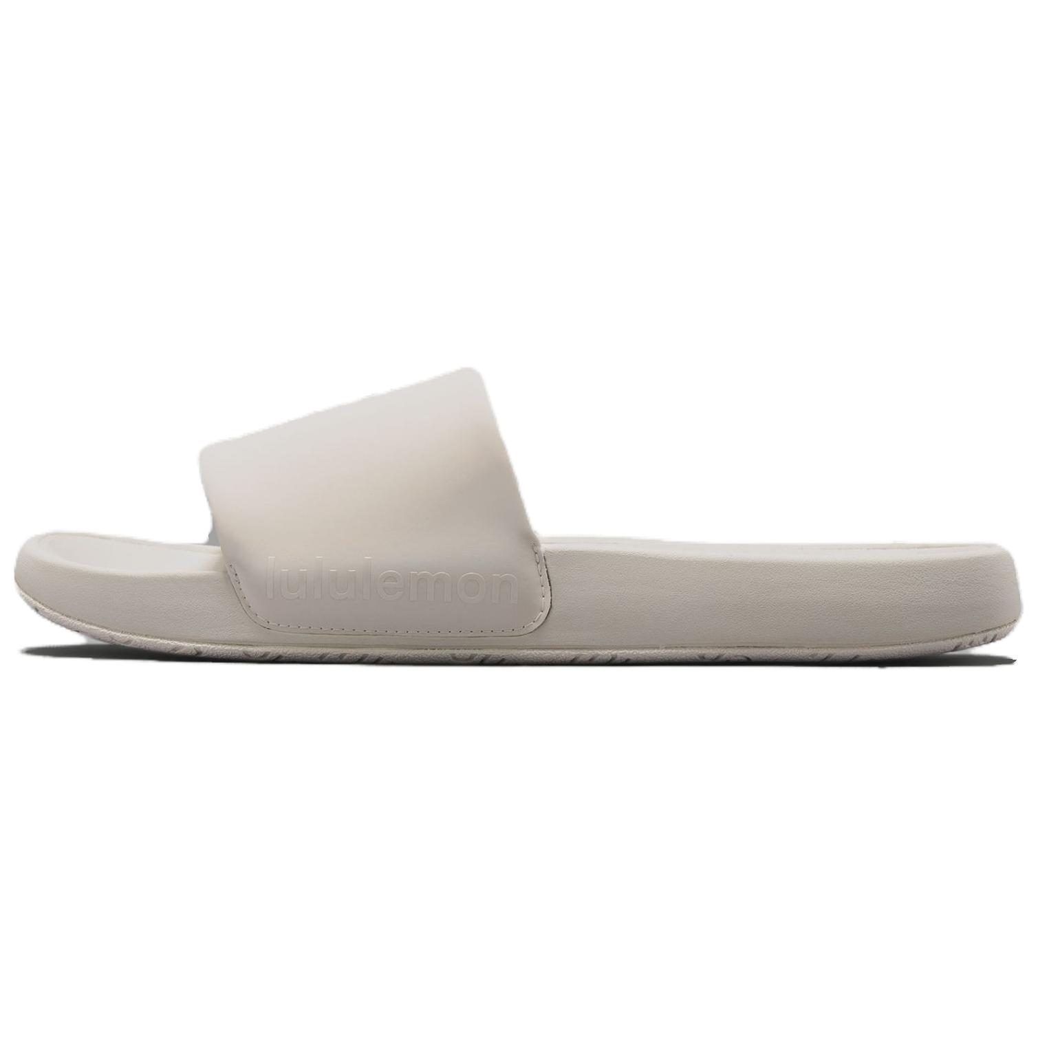Lululemon Restfeel Slide Slip Resistant Slide Slippers Men's Beige