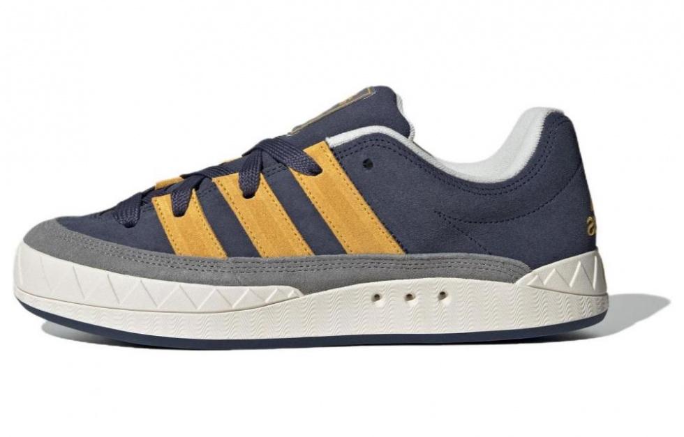 Adidas Originals Adimatic Кроссовки для скейтбординга Низкие Синий/желтый Унисекс