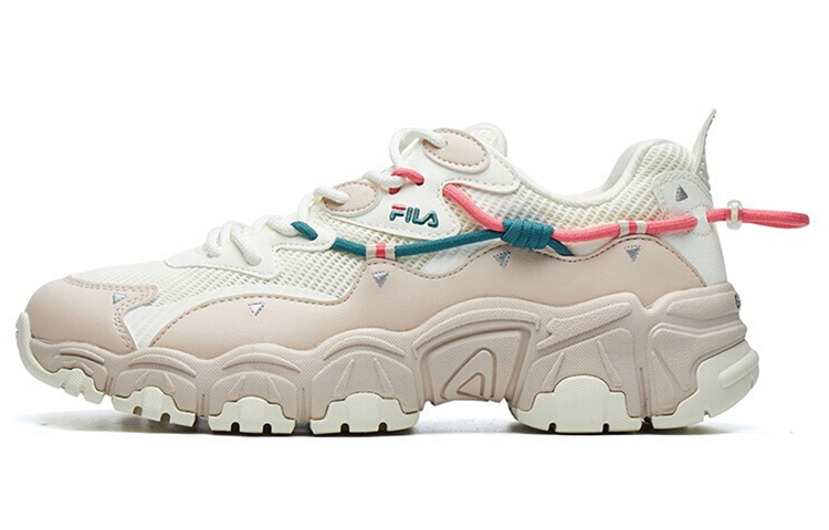 FILA Cat Claw 2.0 Cushioning Anti-Slip Wear-Resistant Breathability Low-Top Chunky Sneakers Women's Off-White
