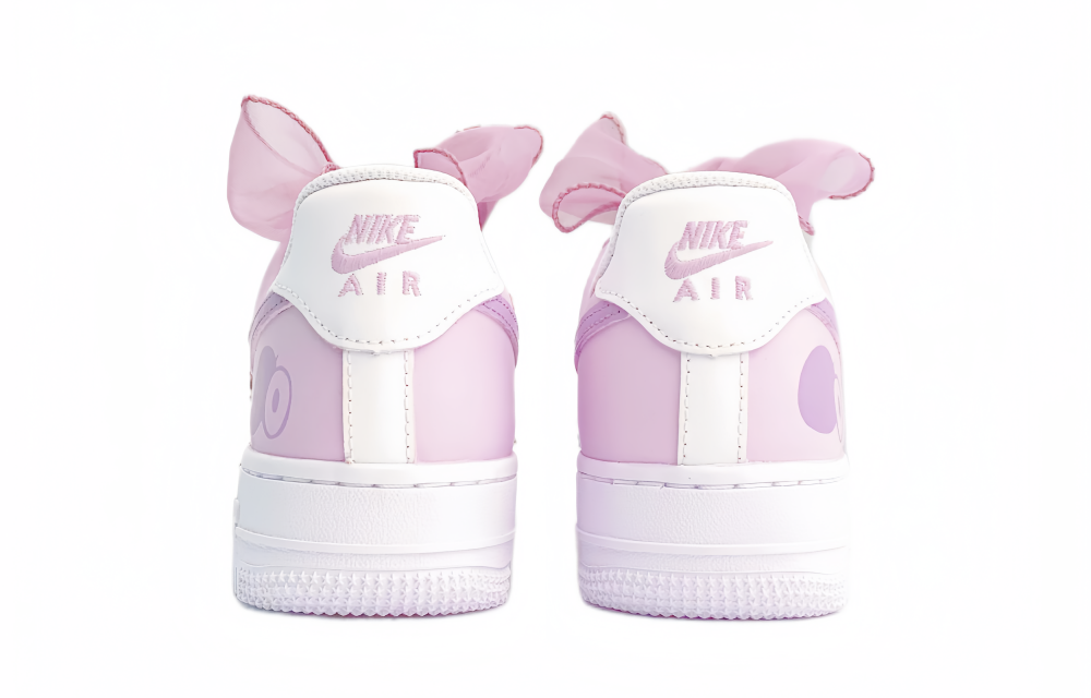 Nike Air Force 1 Wear-resistant And Lightweight Low-Top Skateboard Shoes Women's Purple Pink White купить в интернет-магазине Yoocart с быстрой доставкой по России.