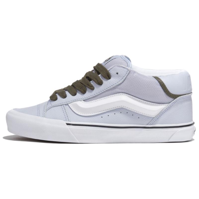Vans KNU Cushioned Slip-Resistant Mid-Top Casual Shoes Unisex Blue