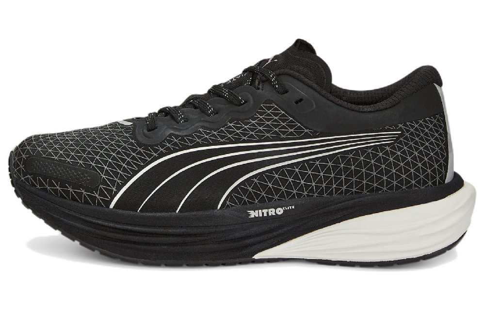 PUMA Deviate Nitro 2 Wtr 'Black Metallic Silver' Women's