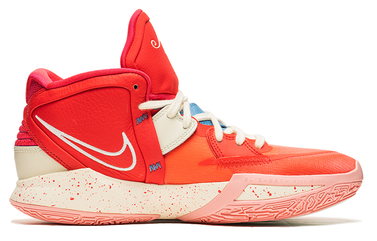 Nike Kyrie 8 Infinity Cushioning Abrasion Resistant Coverage Support Mid Top Basketball Shoes Unisex Pink White купить в интернет-магазине Yoocart с быстрой доставкой по России.