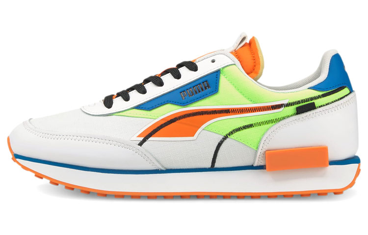 PUMA Future Rider Twofold White Green Glare