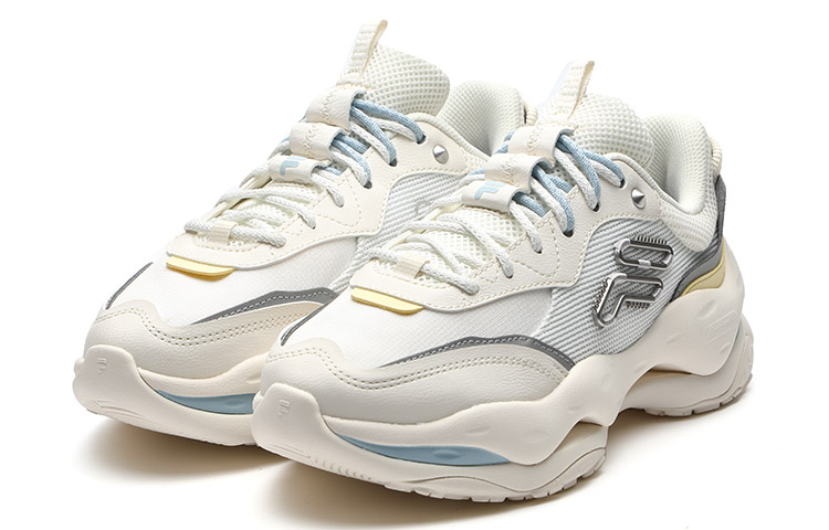FILA FUSION Cheese Low Top Casual Shoes Women's Micro White купить в интернет-магазине Yoocart с быстрой доставкой по России.