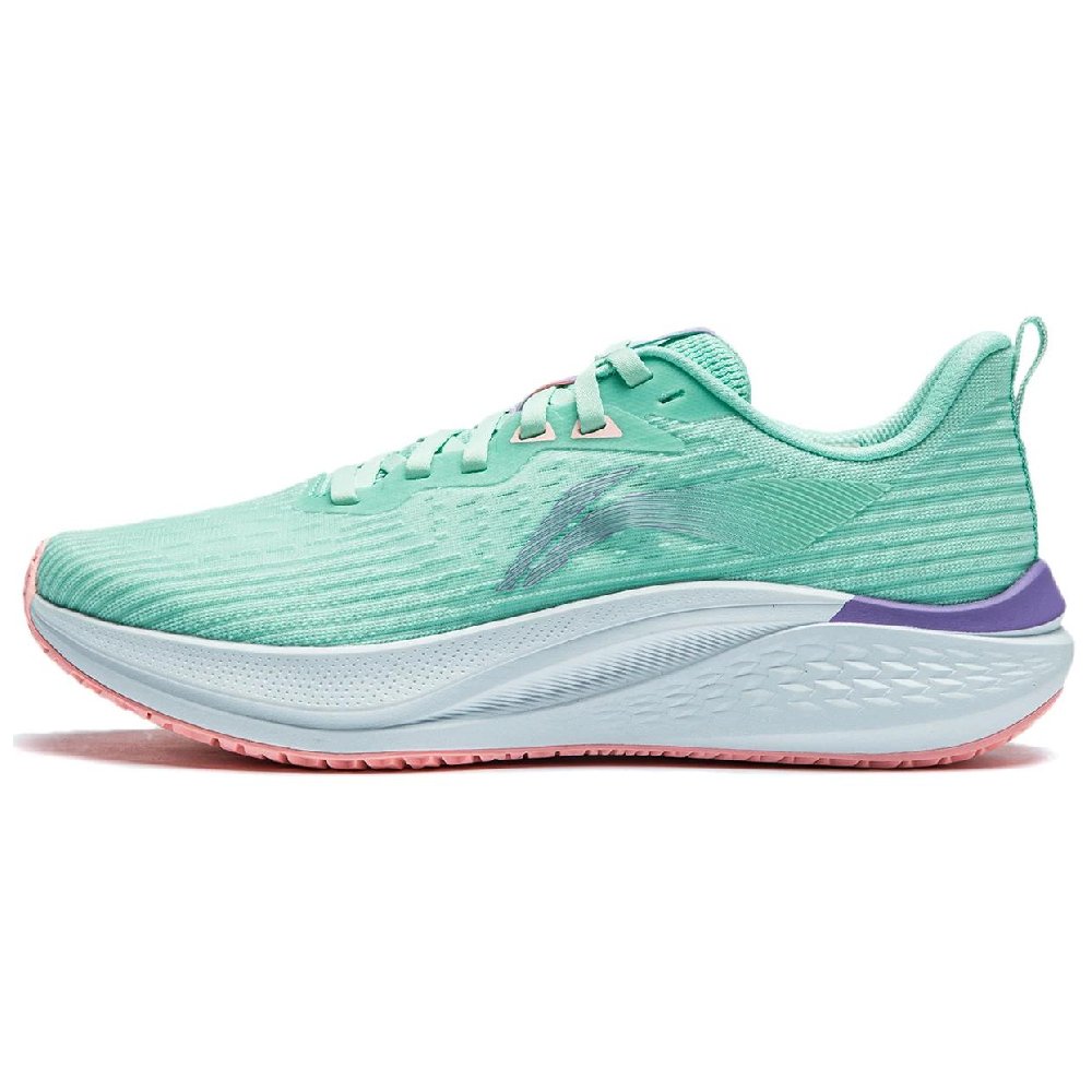 LiNing Red Hare 7 Cushioning, Slip Resistant, Lightweight Low top Running Shoes Women's Aqua Green