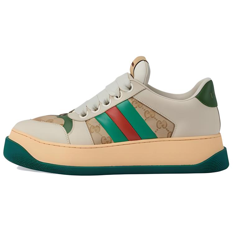 GUCCI Screener 'GG Motif Beige Green'