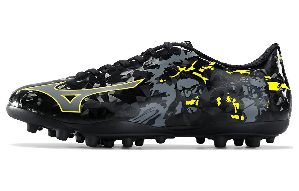 Mizuno Men Ryuou Ag Soccer Shoes 'Black Yellow'