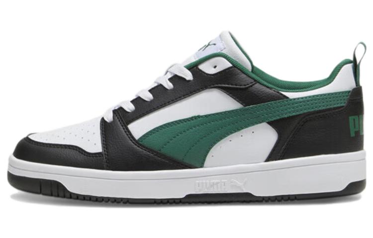 PUMA Rebound V6 Low 'White Black Green'