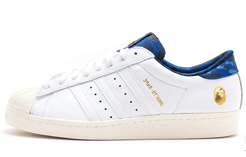 Adidas Originals Superstar 80s Undefeated Bape White