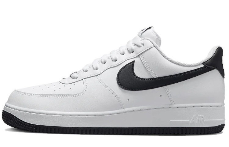 Nike Air Force 1 Cushioning Wear-Resistant Low-Top Skateboard Shoes Men's Black White купить в интернет-магазине Yoocart с быстрой доставкой по России.