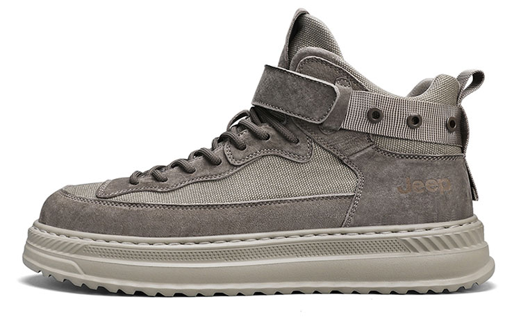 Jeep Low Top Casual Shoes Men's Space Gray