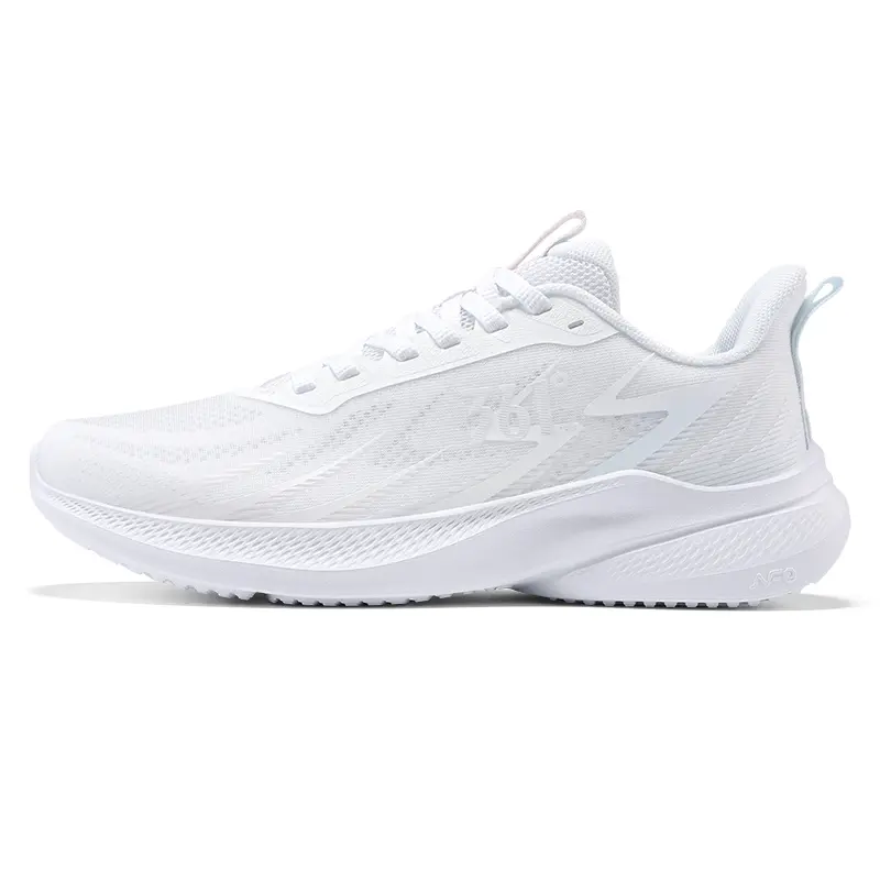 361° Breathable And Lightweight Low Top Casual Running Shoes Women's White