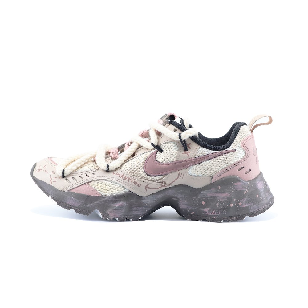 Nike Air Heights Berry Tea Bubbles Low Top Casual Shoes Women's Dusty Pink