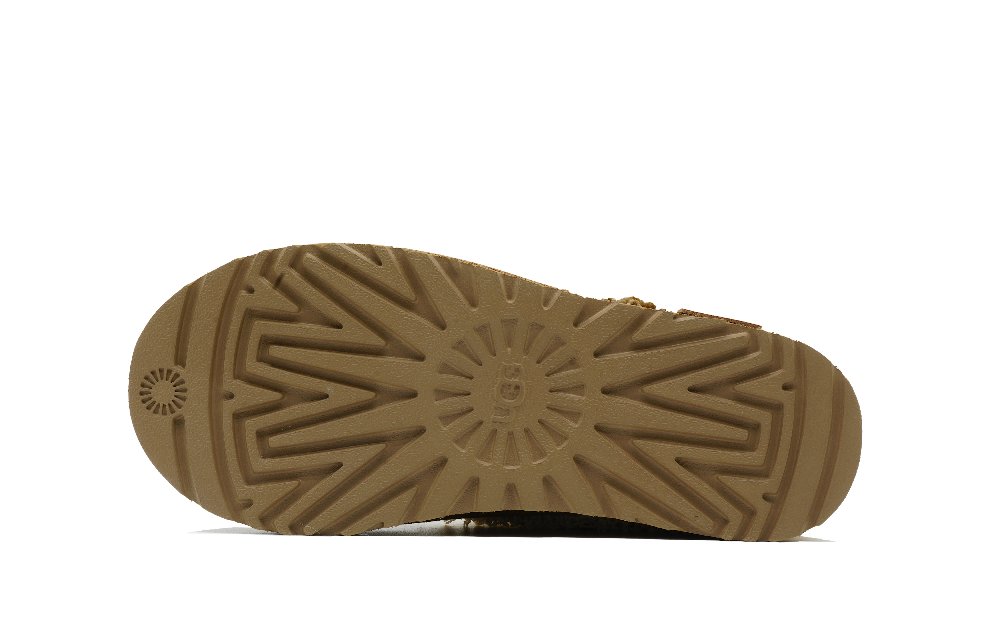 UGG Cool Play Koala Little Smile Warm Ankle-Length Snow Boots Women's Camel