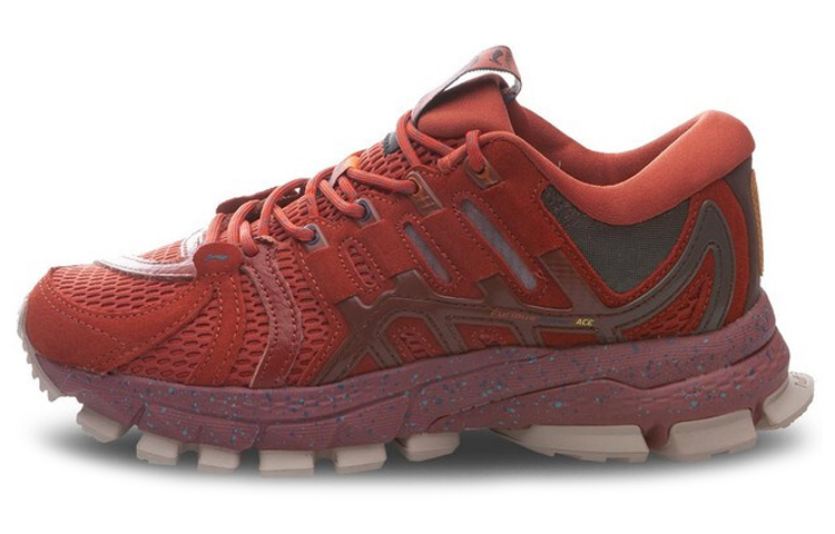 LiNing Beyond Infinity Cushioned Wear-Resistant Support Low-Top Casual Shoes Women's Caramel