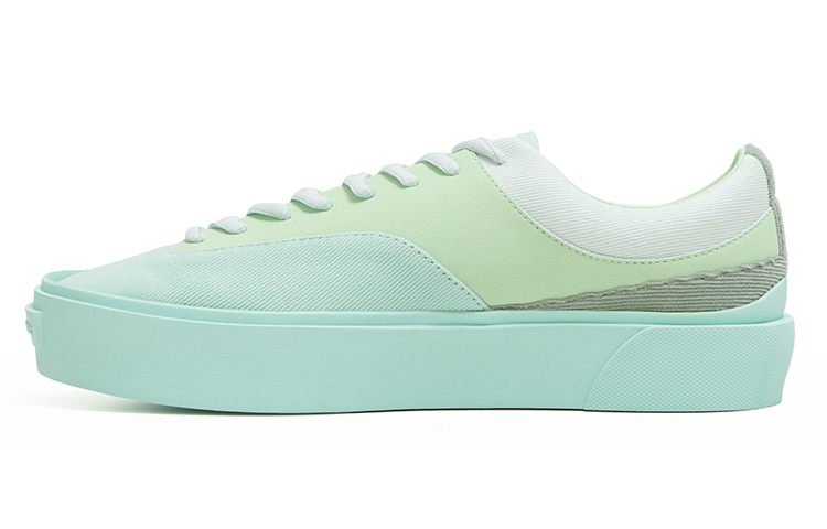 EQLZ EQUALIZER Fault Low Skateboard Shoes Unisex Neon Green Misprint