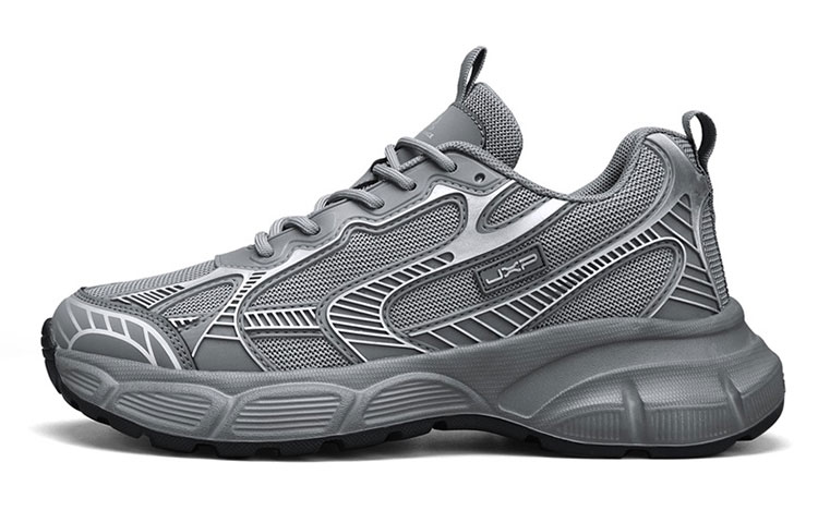 Jeep Slip Resistant Cushioning Low Top Casual Shoes Men's Gray
