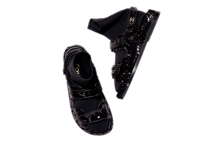 CHANEL Stylish Sandal Women's Black купить в интернет-магазине Yoocart с быстрой доставкой по России.