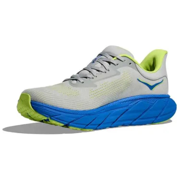 HOKA ONE ONE Arahi 7 Anti Slip Wear Resistant Low Top Running Shoes Men's Gray Blue Green купить в интернет-магазине Yoocart с быстрой доставкой по России.