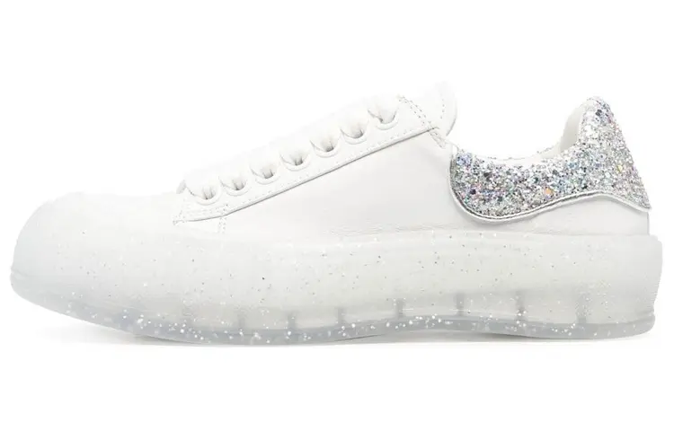 Alexander McQueen Deck Plimsoll Lace-Up Sneakers Women's