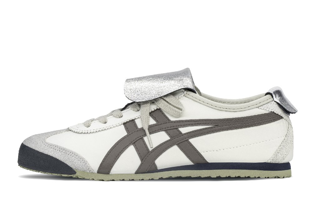 Onitsuka Tiger MEXICO 66 Casual Shoes Unisex Low-Top Brown/Beige/Silver