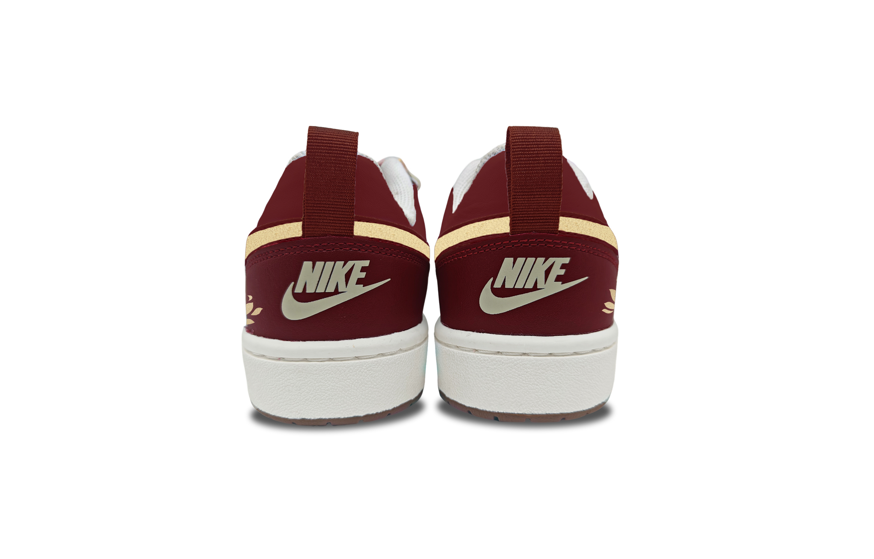 Nike Court Borough Anti Slip Wear Resistant Low Top Skateboard Shoes Women's Red White купить в интернет-магазине Yoocart с быстрой доставкой по России.