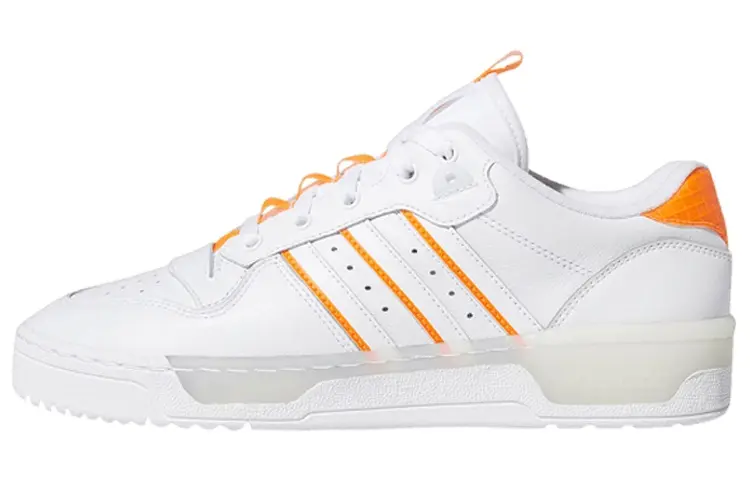 Adidas Rivalry Low Cloud White Solar Orange