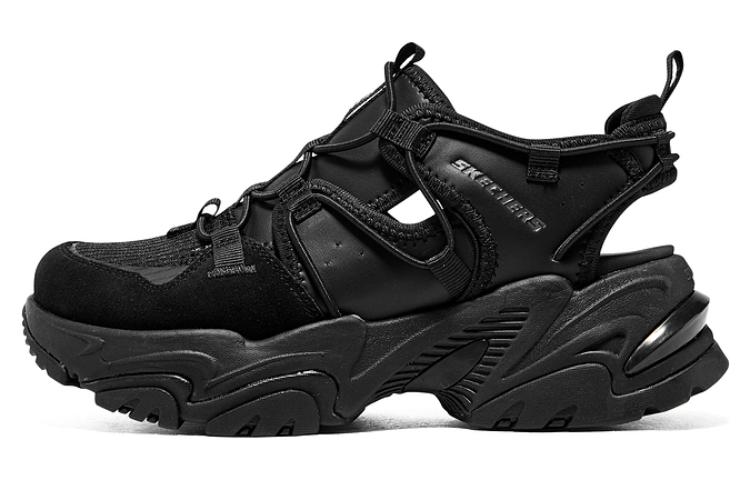 Skechers D'lites Sandals 'Black' Women's