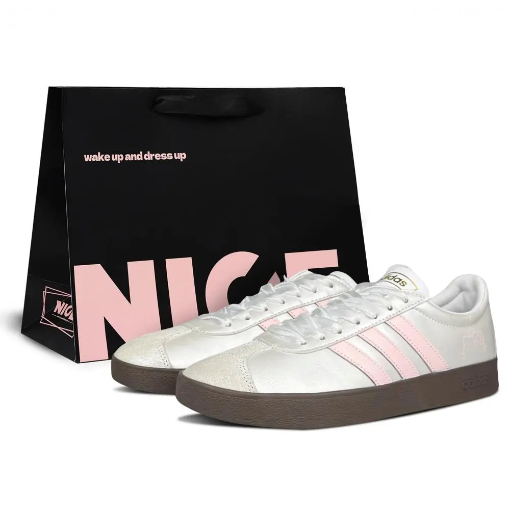 Adidas VL COURT 2.0 Abrasion Resistant Low top Skateboard Shoes Women's