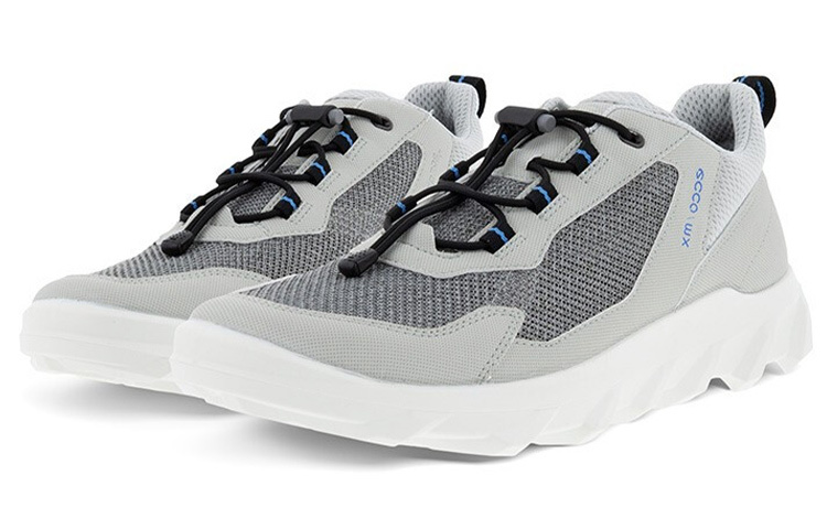 Ecco Drive Anti-Slip And Wear-Resistant Coverage Low-Top Running Shoes Men's Gray
