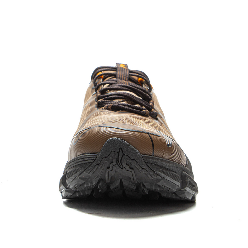 LiNing Outdoor CF Tracing Cushioning Lightweight Rebound Low top Hiking Shoes Unisex Brown Cocoa Brown купить в интернет-магазине Yoocart с быстрой доставкой по России.