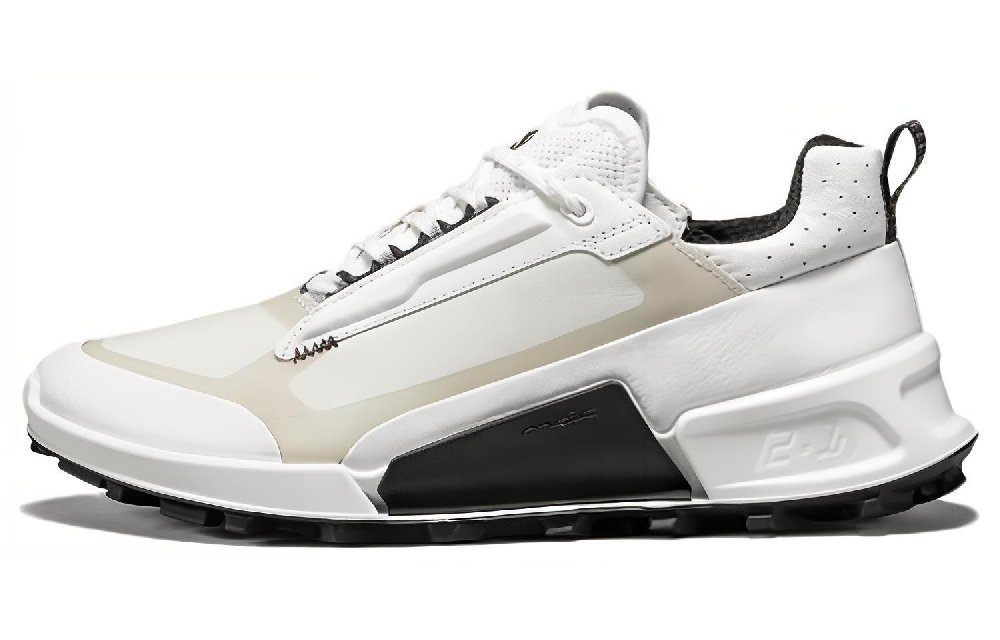 Ecco Wear-Resistant Low-Top Casual Shoes Women's Gray White