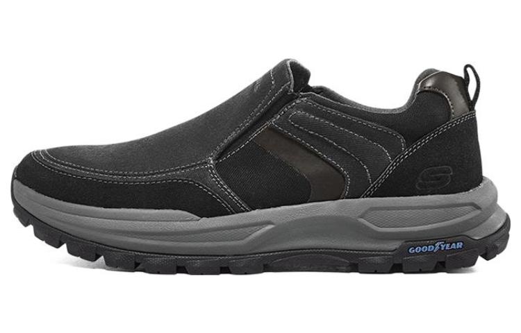 Skechers Zeller Cushioning Wear-Resistant Balance Low-Top Casual Shoes Men's Black