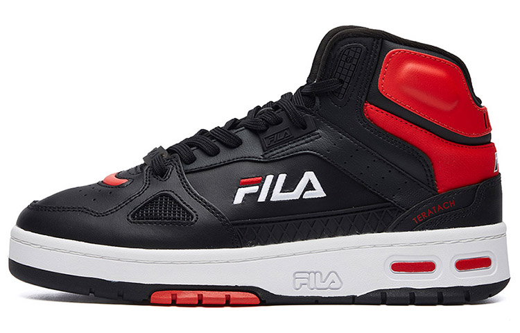 FILA Teratach High Top Black/Red Women's